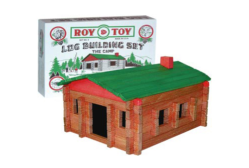 Log Cabin Roy Toy - Steve Edge - News - Steve Edge Desgin Ltd