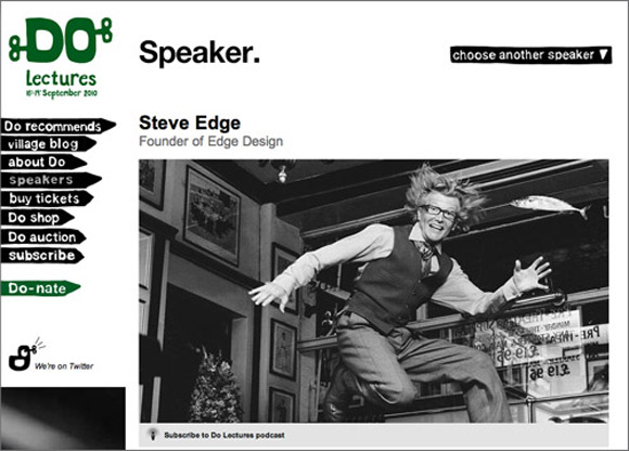 Steve Edge - News - Do Lecture - News - Steve Edge Design